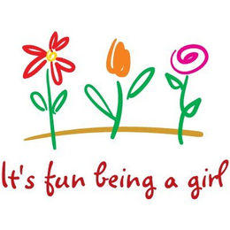 IT'S FUN BEING A GIRL logo