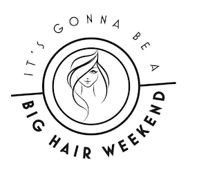 IT'S GONNA BE A BIG HAIR WEEKEND logo