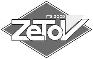 IT'S GOOD ZETOV logo