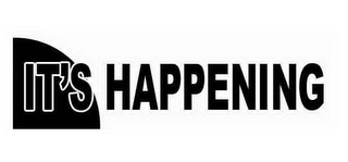 IT'S HAPPENING logo