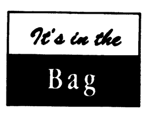 IT'S IN THE BAG logo
