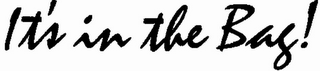 IT'S IN THE BAG! logo