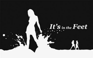IT'S IN THE FEET logo