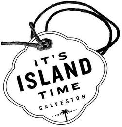 IT'S ISLAND TIME GALVESTON logo