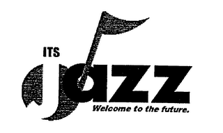 ITS JAZZ WELCOME TO THE FUTURE logo