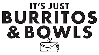 IT'S JUST BURRITOS & BOWLS logo