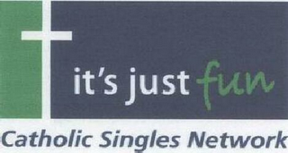 IT'S JUST FUN CATHOLIC SINGLES NETWORK logo