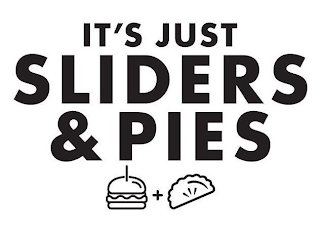 IT'S JUST SLIDERS & PIES logo