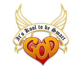 IT'S KOOL TO BE SMART GOD logo