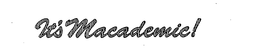 IT'S MACADEMIC! logo