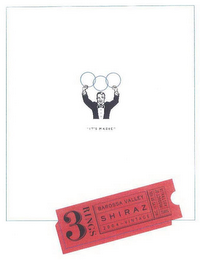 IT'S MAGIC 3 RINGS BAROSSA VALLEY SHIRAZ 2004-VINTAGE logo