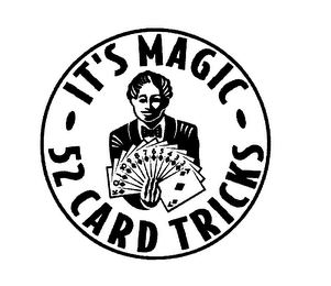 IT'S MAGIC-52 CARD TRICKS logo