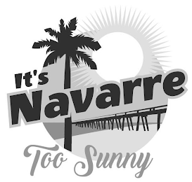 IT'S NAVARRE TOO SUNNY logo