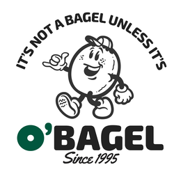 IT'S NOT A BAGEL UNLESS IT'S O'BAGEL SINCE 1995 logo
