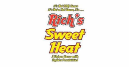 IT'S NOT BBQ SAUCE IT'S NOT A HOT SAUCE, IT'S...RICH'S SWEET HEAT A UNIQUE SAUCE WITH ENDLESS POSSIBILITIES logo