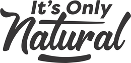 IT'S ONLY NATURAL logo