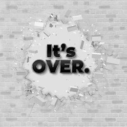 IT'S OVER. logo