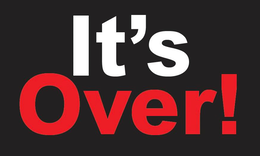 IT'S OVER! logo