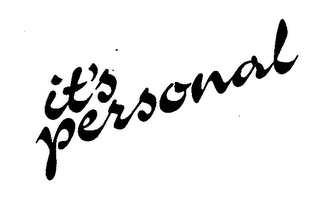 IT'S PERSONAL logo