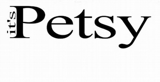 IT'S PETSY logo