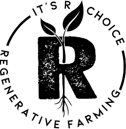 IT'S R CHOICE R REGENERATIVE FARMING logo