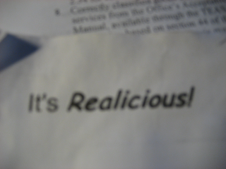 IT'S REALICIOUS! logo