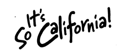 IT'S SO CALIFORNIA! logo