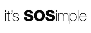 IT'S SOSIMPLE logo