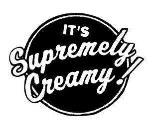IT'S SUPREMELY CREAMY! logo