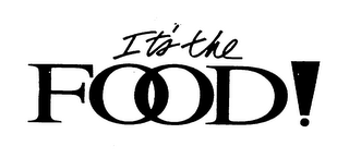 IT'S THE FOOD! logo