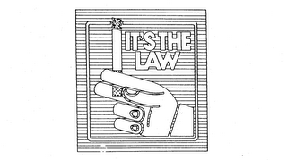 IT'S THE LAW logo