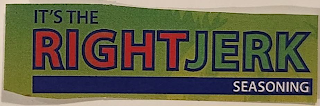 IT'S THE RIGHT JERK SEASONING logo