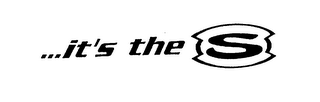 IT'S THE S logo