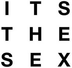ITS THE SEX logo