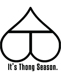 IT'S THONG SEASON. logo