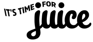 IT'S TIME FOR JUICE logo