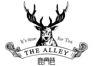 IT'S TIME FOR TEA, THE ALLEY logo