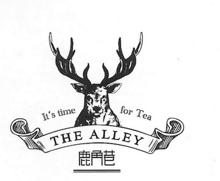 IT'S TIME FOR TEA THE ALLEY logo