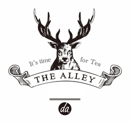 IT'S TIME FOR TEA THE ALLEY DA. logo