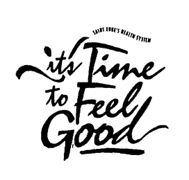 ITS TIME TO FEEL GOOD SAINT LUKE'S HEALTH SYSTEM logo