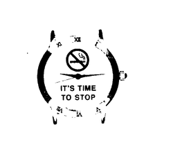 IT'S TIME TO STOP logo
