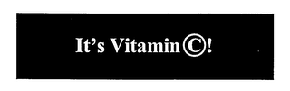 IT'S VITAMAN C! logo