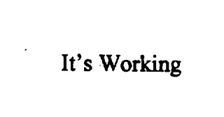IT'S WORKING logo