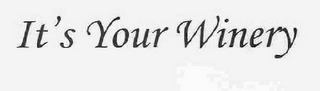 IT'S YOUR WINERY logo