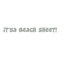 IT'SA BEACH SHEET logo