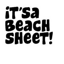 IT'SA BEACH SHEET! logo