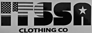 ITSSA CLOTHING CO logo