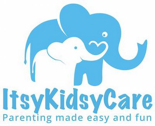ITSYKIDSYCARE PARENTING MADE EASY AND FUN logo