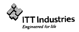 ITT INDUSTRIES ENGINEERED FOR LIFE logo