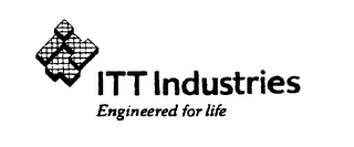 ITT INDUSTRIES ENGINEERED FOR LIFE logo